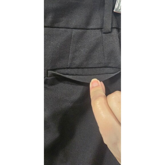 Liz Claiborne Audra Tailored Womens Straight Mid Rise Trouser Black Size 2PS NWT - Picture 4 of 15